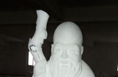 重庆泡沫雕塑之表情柔和的寿星爷爷