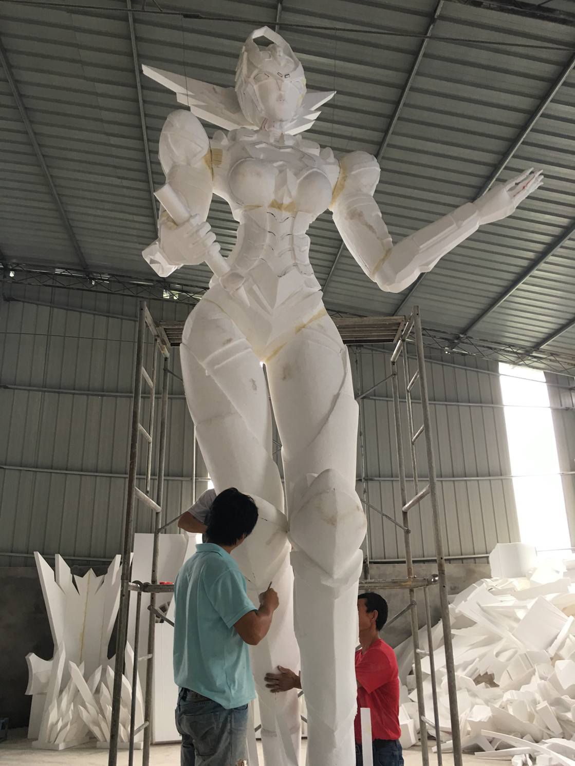 重庆泡沫雕塑-案例展示-科幻系列