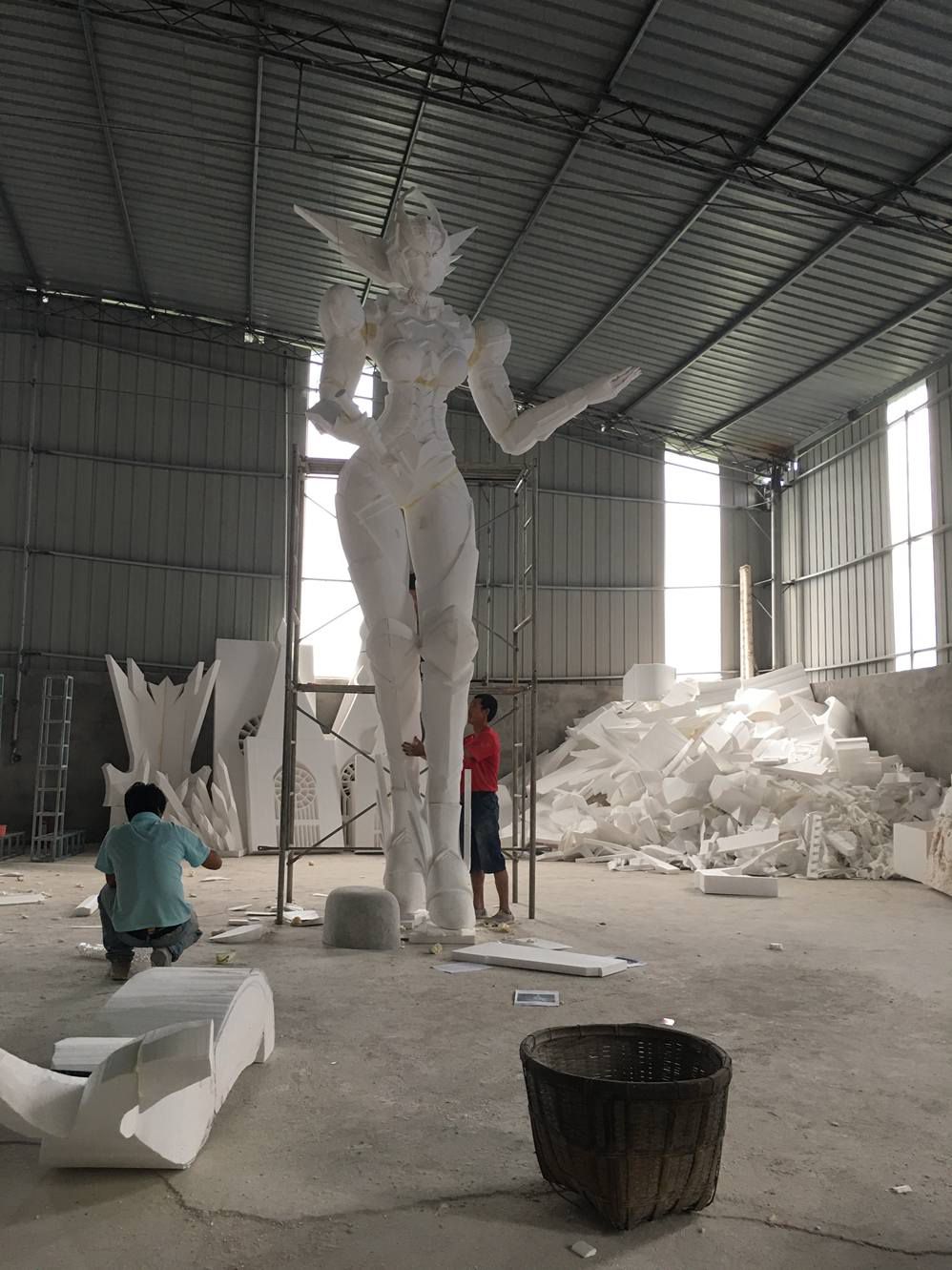 重庆泡沫雕塑-案例展示-科幻系列
