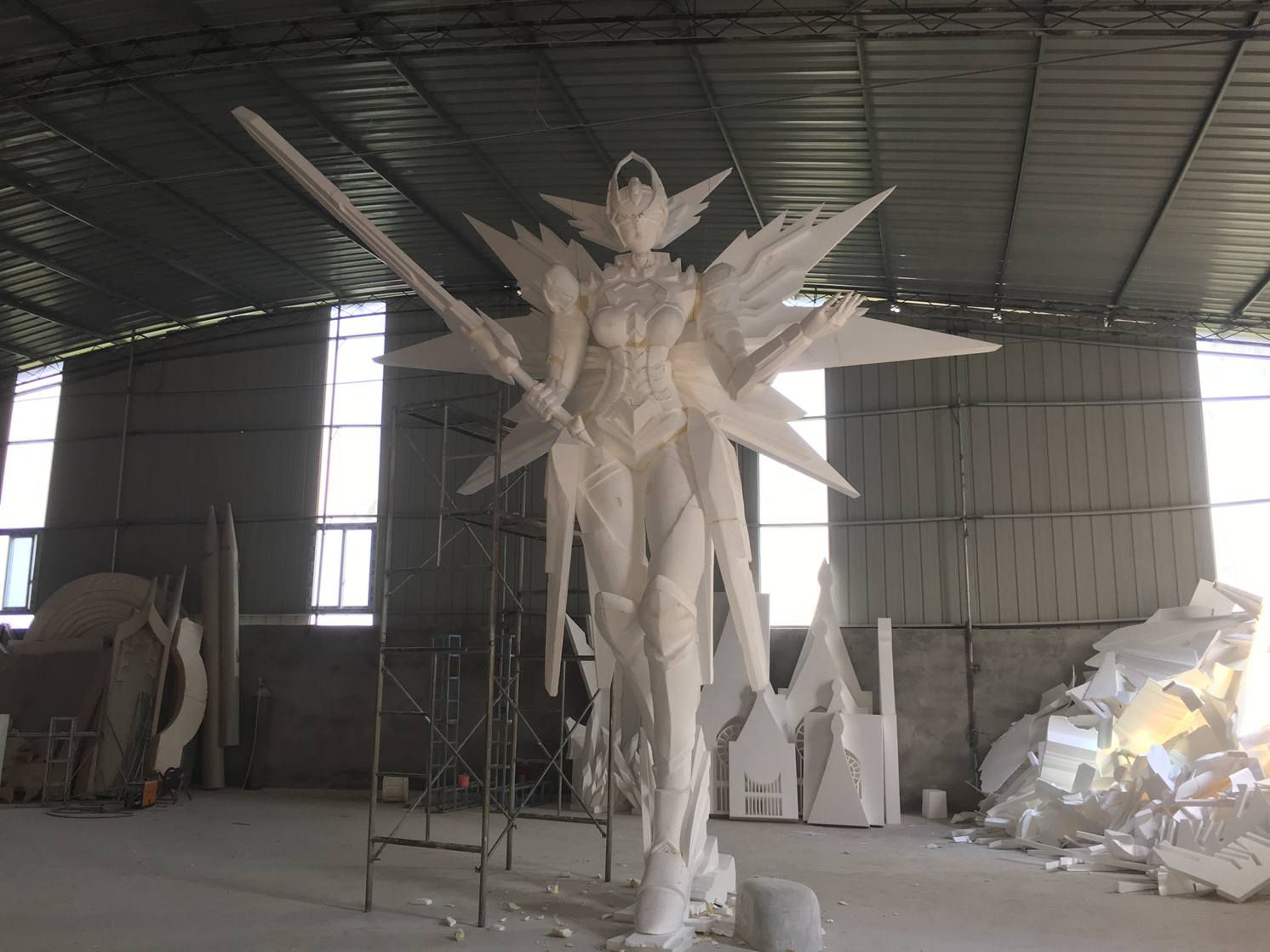 重庆泡沫雕塑-案例展示-科幻系列
