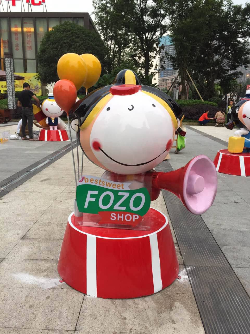 重庆泡沫雕塑-案例展示-卡通系列