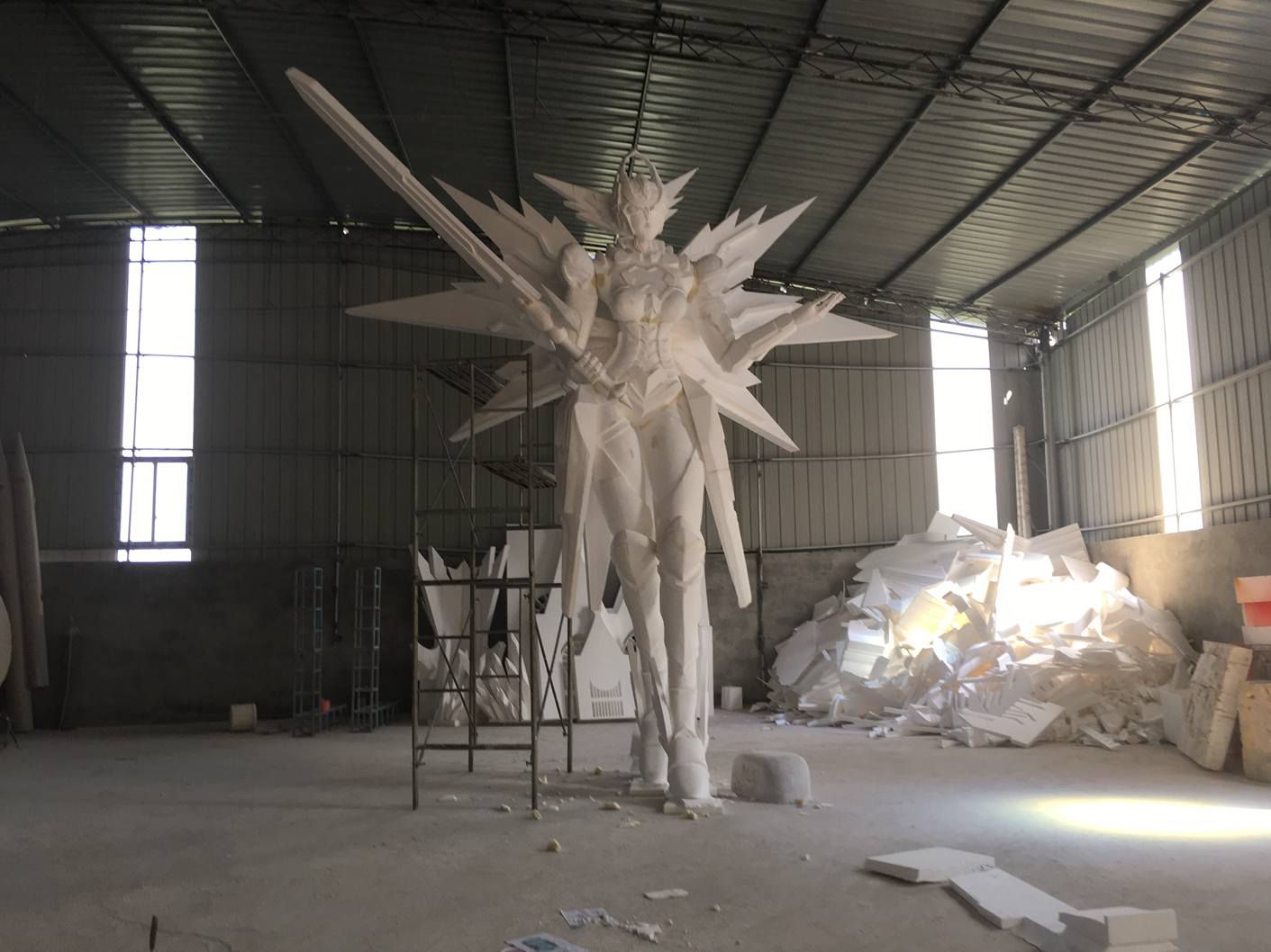 重庆泡沫雕塑-案例展示-科幻系列