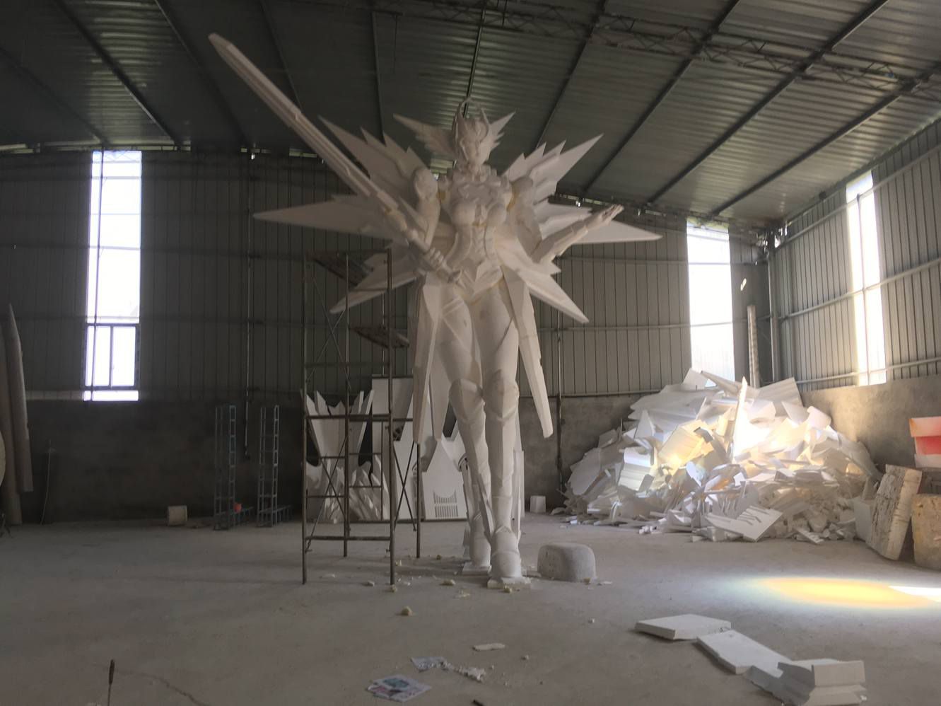重庆泡沫雕塑-案例展示-科幻系列