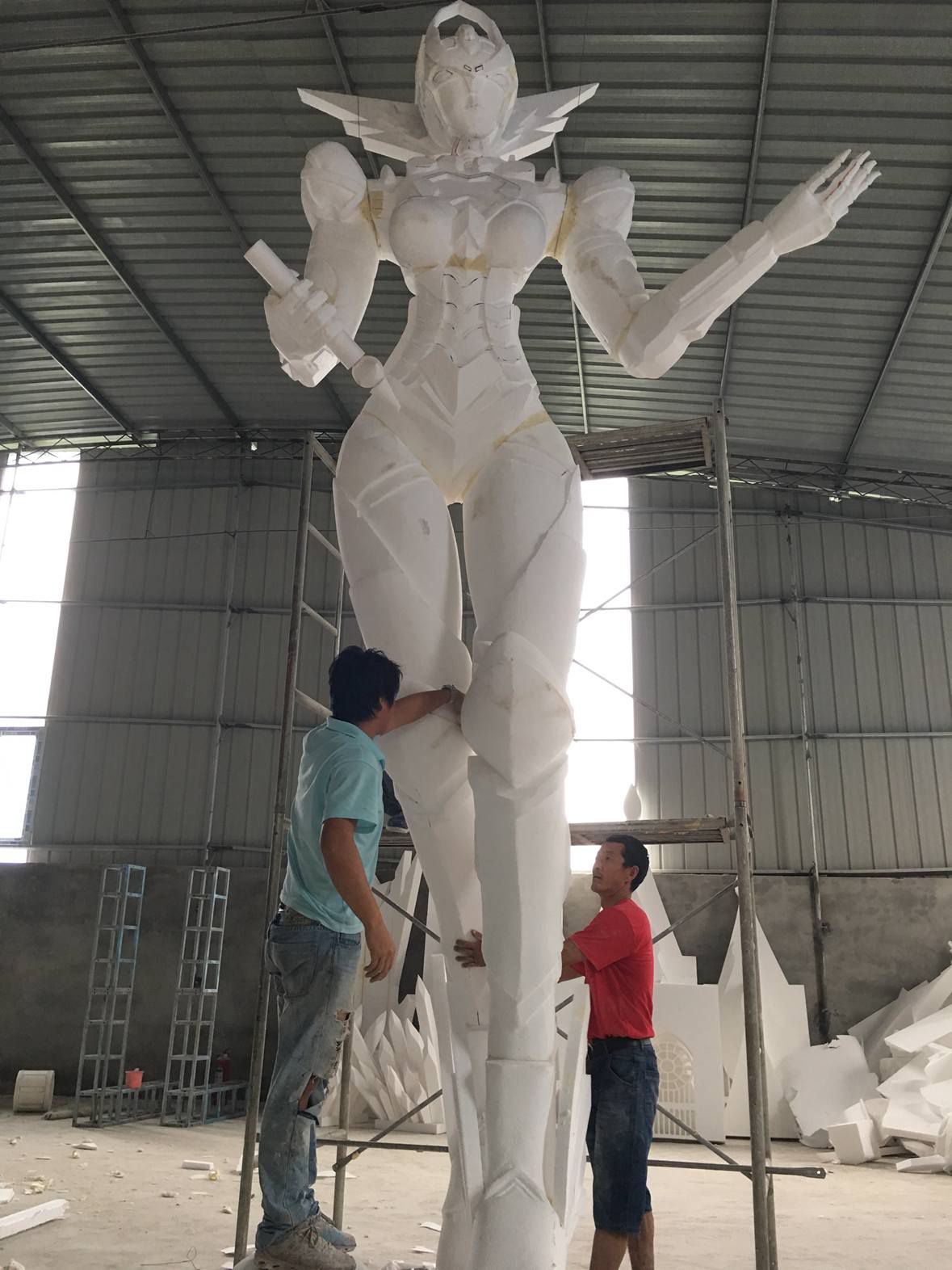 重庆泡沫雕塑-案例展示-科幻系列