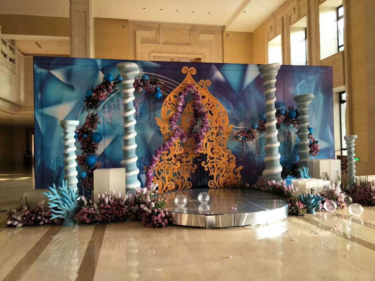 重庆泡沫雕塑-案例展示-婚礼系列