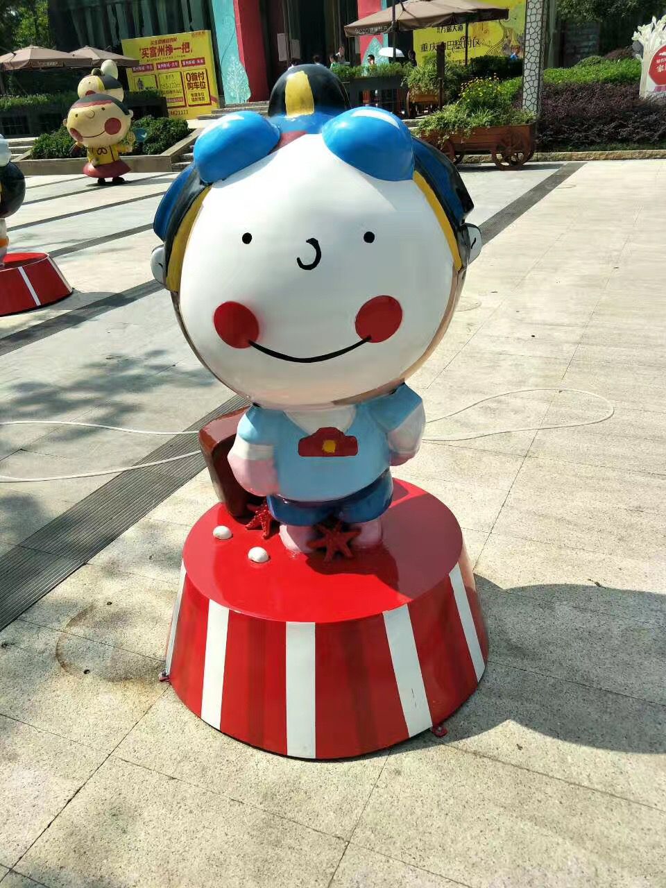 重庆泡沫雕塑-案例展示-卡通人物系列