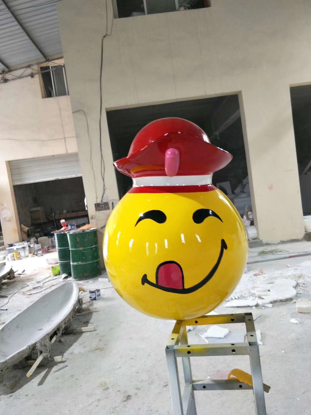 重庆泡沫雕塑-案例展示-表情系列