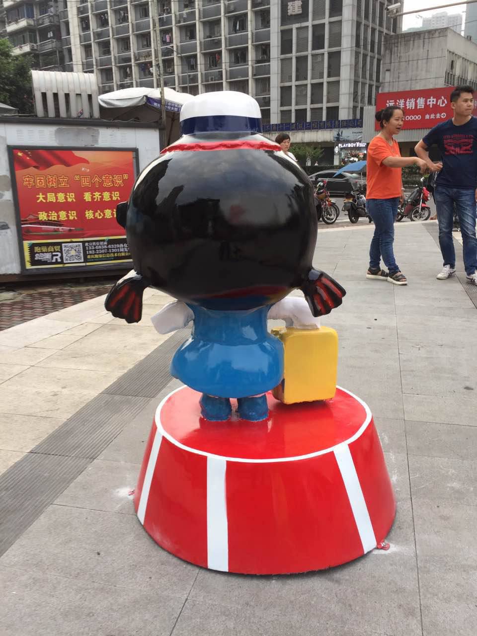 重庆泡沫雕塑-案例展示-卡通系列