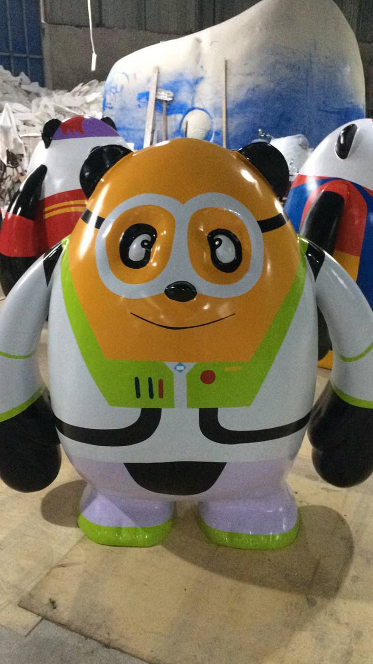 重庆泡沫雕塑-案例展示-熊猫系列