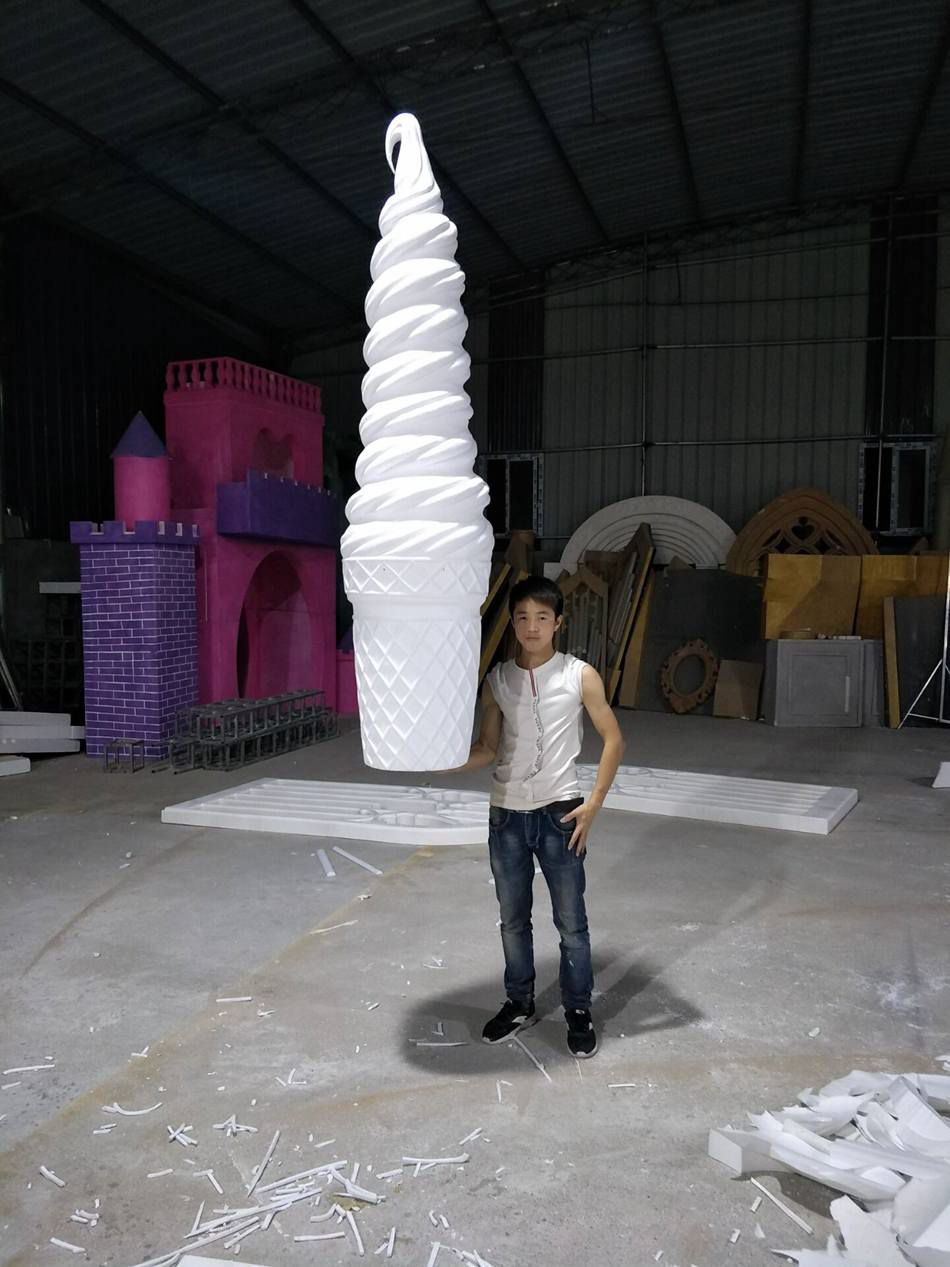 重庆泡沫雕塑-案例展示-冰淇淋