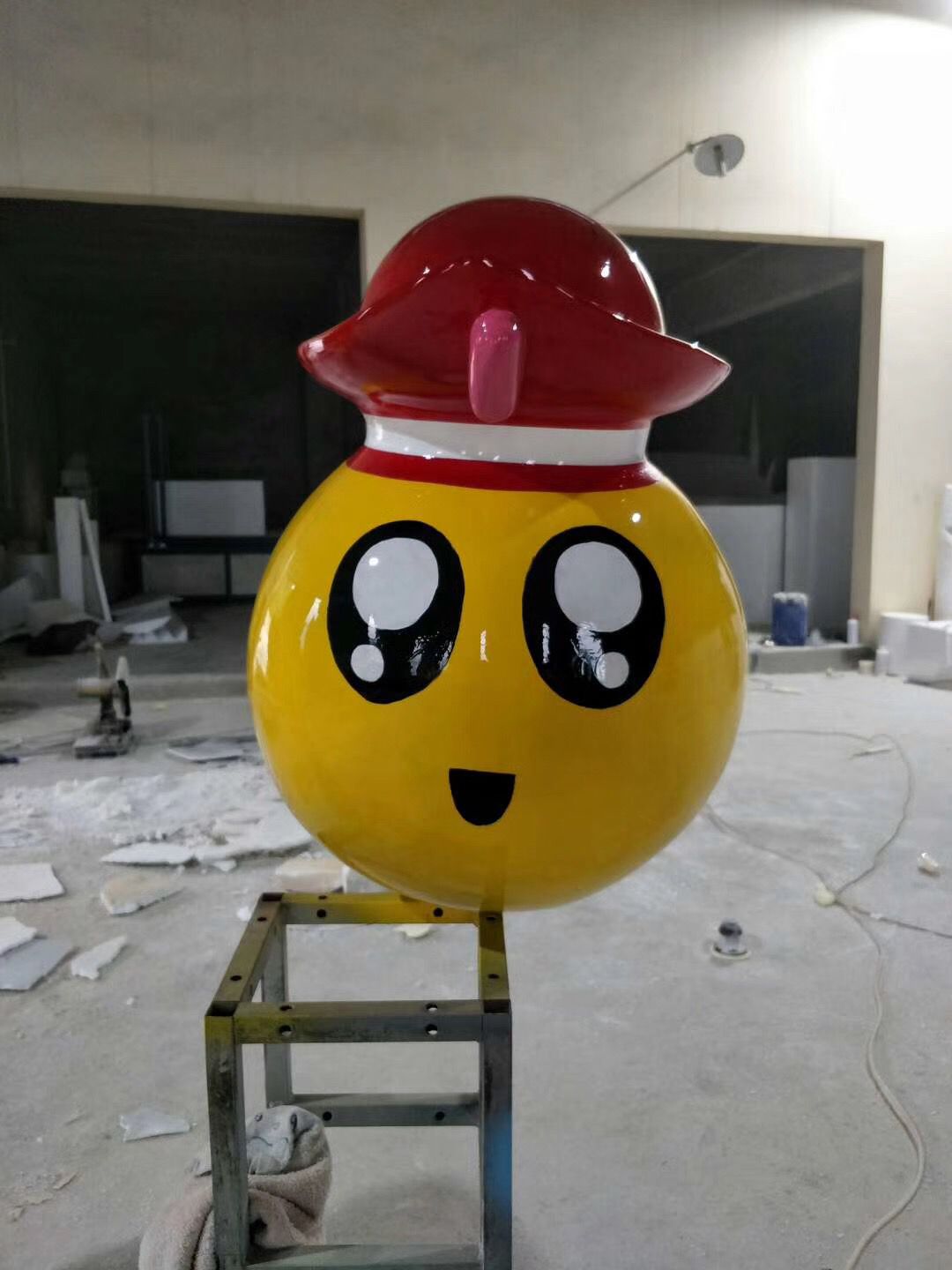 重庆泡沫雕塑-案例展示-表情系列