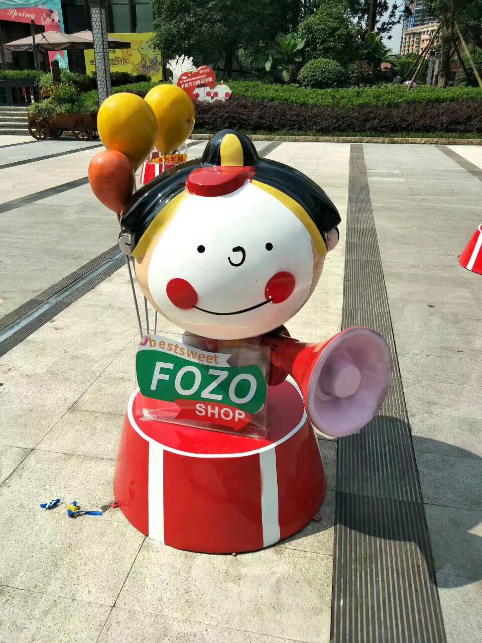 重庆泡沫雕塑-案例展示-卡通人物系列