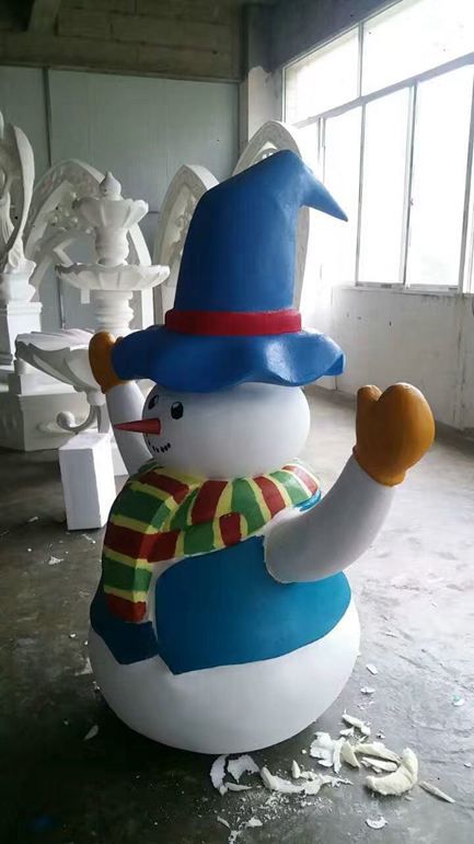 重庆泡沫雕塑-案例展示-雪人