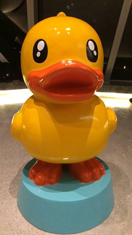 重庆泡沫雕塑-案例展示-小鸭子