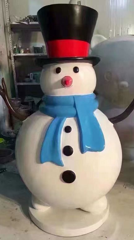 重庆泡沫雕塑-案例展示-雪人