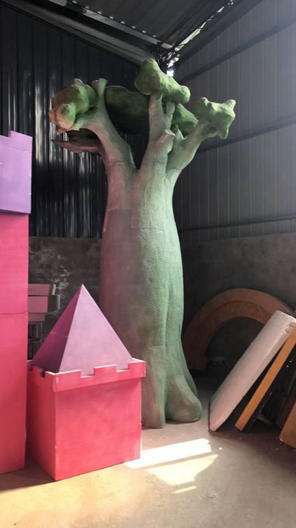 重庆泡沫雕塑-案例展示-加工过程