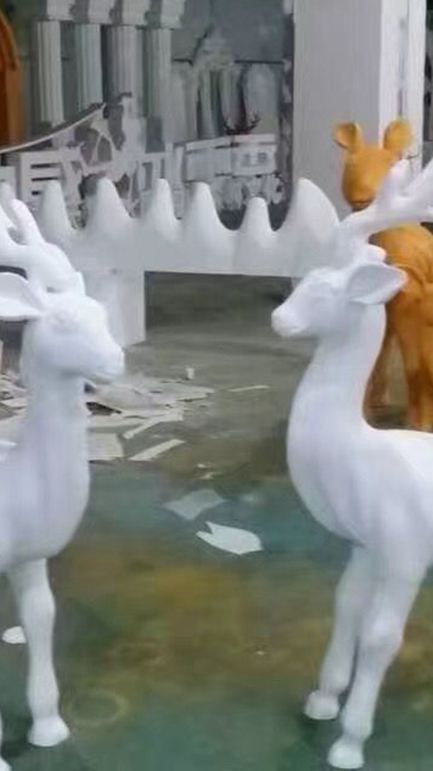 重庆泡沫雕塑-案例展示-梅花鹿