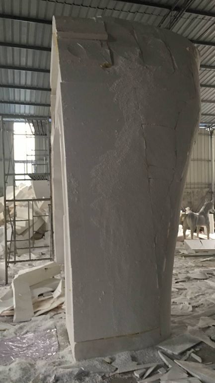 重庆泡沫雕塑-案例展示-加工过程