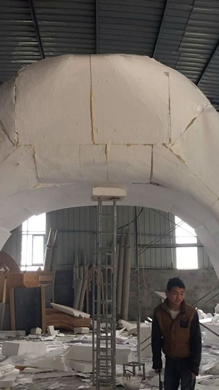 重庆泡沫雕塑-案例展示-加工过程