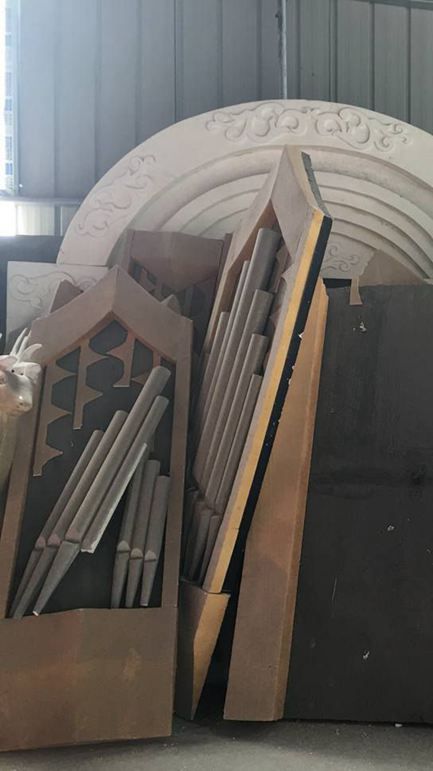 重庆泡沫雕塑-案例展示-加工过程